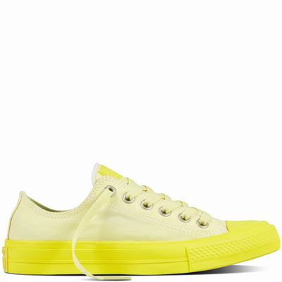 Converse Chuck Ii Pastels Low Tops Mens - Lemon/Yellow Shoes (747PJCHB)